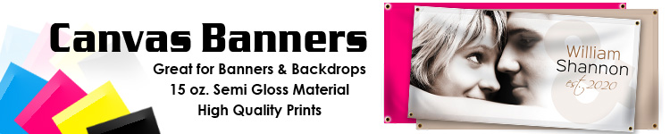 Custom Canvas Banners